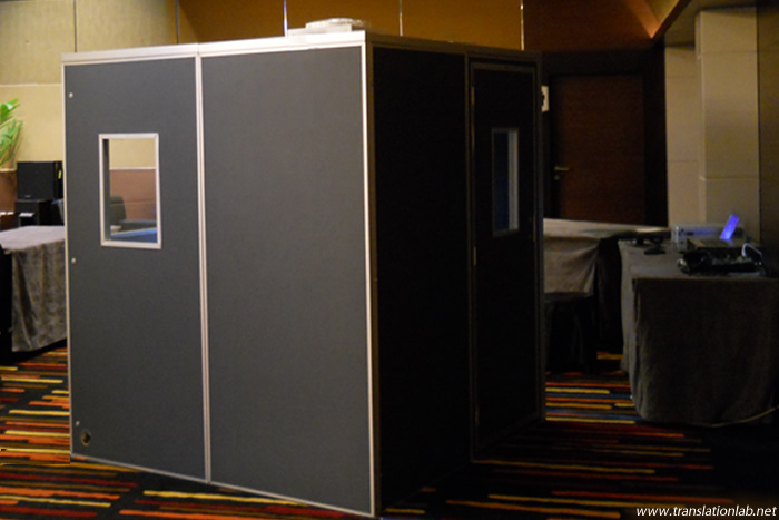 Interpretation booth 